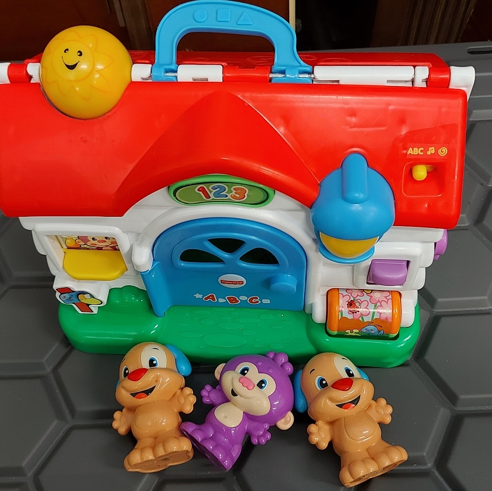 **3 Listings $30**  Fisher-Price Colorful Learning Toy with Red, Blue, and Green
